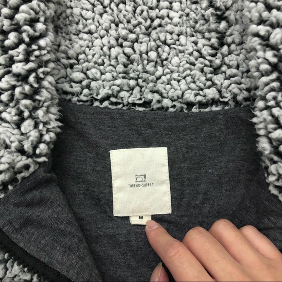 Thread+Supply teddy sweater (like new) - Picture 4 of 6